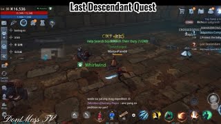 MIR4  Last Descendant Quest  defeat the bicheon labyrinth sentinel horde [upl. by Delgado]