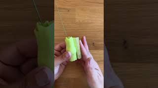 How to make crepe paper fig branches [upl. by Thalassa]