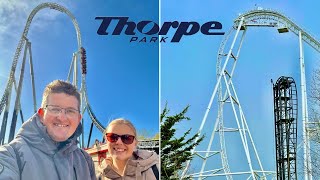 Thorpe Park Vlog March 2024 [upl. by Czarra]