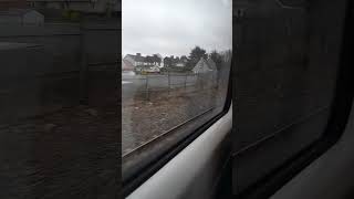 Ianrod eireann 22000 Irish rail class leaving kilkenny [upl. by Emelita]