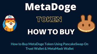 How to Buy MetaDoge Token METADOGE Using PancakeSwap On Trust Wallet OR MetaMask Wallet [upl. by Seen400]