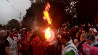 The Youngster First Flaming Tar Barrels 2024 Ottery St Mary [upl. by Franza]