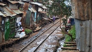 Slum tourism as seen in Kibera Nairobi The Grand Angle [upl. by Kinemod810]