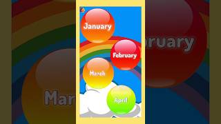 January February March April song  Months song in english Stay Little channel [upl. by Budge116]