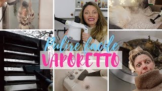 11 TRUCCHETTI SUL VAPORETTO ECCO COME FARE LE PULIZIE DI CASA FACILI E VELOCI [upl. by Ilse]