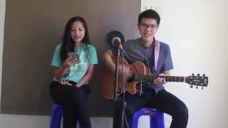 Inikah cinta ME acoustic cover ft Vern [upl. by Corine]