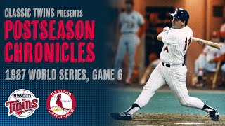 1987 WS Game 6 Cardinals  Twins [upl. by Cruce]