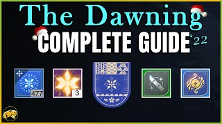 How to get Essence of Dawning amp Dawning Spirit  The Dawning  Season of the Seraph  Destiny 2 [upl. by Hnim205]