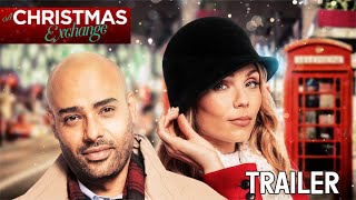 A Christmas Exchange 2020  Trailer  Laura Vandervoort  Rainbow Sun Francks [upl. by Imorej]