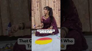 Rangoli ek art hai art rangoli funny diwali youtubefeed [upl. by Laureen646]