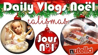 NYCYLA CALISMAS 1 COURSES ET SABLÉS POUR LE RÉVEILLON DE NOËL 🍪 [upl. by Lewendal]