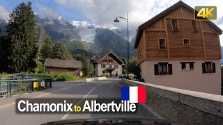 Drivers View Chamonix to Albertville France 🇫🇷 [upl. by Ernesto358]