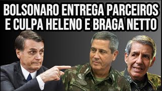 DEFESA ADMITE GOLPE MAS DIZ QUE BOLSONARO ERA VÍTIMA E SERIA TRAÍDO PELOS MILITARES GOLPISTAS [upl. by Rodie]