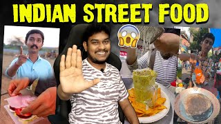 Its Very Wrong Bro😱Worst amp Weirdest Indian Street Food🤮 Maggi Milkshake Pepsi Omelette  Tamil [upl. by Lemieux]