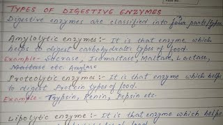 Enzymes  Digestive Enzymes Amylolytic Lipolytic And Proteolytic Enzymes Short trick G4 gyan [upl. by Parik]