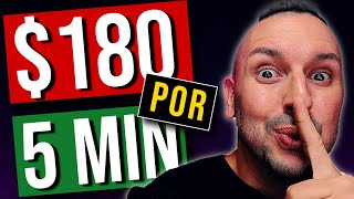 ¡GANA 180 En PayPal por 5 minutos  Cómo ganar dinero con PayPal [upl. by Eelesor]