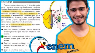 ENEM 2018 PPL  Alguns modelos mais modernos de fones de ouvido contam com uma fonte de energia elét [upl. by Nunnery]