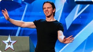 Andrew Lancaster treats us to some HILARIOUS impressions  Auditions  BGT 2018 [upl. by Dnomayd]