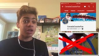 CanadaCoaserFan Top 50 Coasters REACTION [upl. by Shannon]