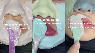 •MASKERAN ALA ALA KLINIK KECANTIKAN••TIKTOK COMPILATION•😍💅 [upl. by Stovall670]