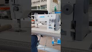 Jack ZIGZAG 20U63 Sewing Machine Demonstration [upl. by Constantine]