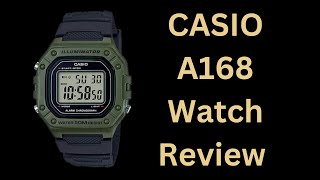 Casio W218H watch review [upl. by Adiv]