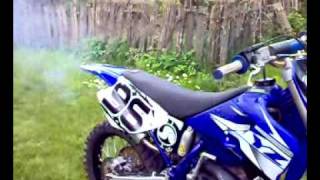 Yamaha Yz 250 01 DEP exhaust sound [upl. by Riabuz]