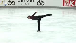 Keegan Messing CAN Nebelhorn Trophy 2022 FS [upl. by Lrak820]