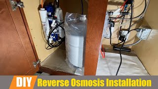 How to Install Home Master Reverse Osmosis with Permeate Pump [upl. by Ursal]