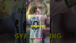 Messi’s iconic celebration as a GOAT structure by Marca shorts football messi soccerplayer [upl. by Notlek613]