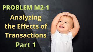 Module 3  Problem M21 Analyzing the Effects of Transactions  Part 1 [upl. by Stratton]