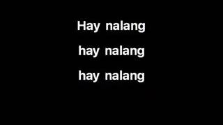 Hay nalang KARAOKE  Jaylord Pudang featuring Deserrie Peliño [upl. by Lladnar]