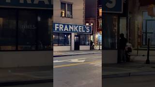 Frankel’s polska brooklyn greenpoint beautiful street urban wealth nyc walking night life [upl. by Yssej]