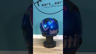 My Arai painted with the Tenere colours [upl. by Petrie]