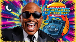 Nonstop Prank Calls by Nephew Tommy for 24 Hours [upl. by Adihsaar208]