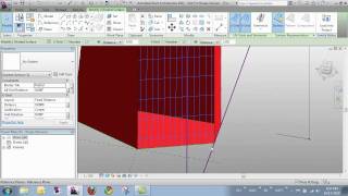 Applying Divided Surfaces to Masses in Autodesk Revit Architecture [upl. by Oria]