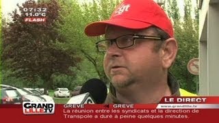 Transpole  3ème jour de blocage à Lille [upl. by Evelinn791]