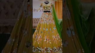 very pretty lehenga choli new design party wearing all colour collection tanufashiondesigner [upl. by Adnouqal]