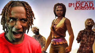 WALKING DEAD MICHONNE GAMEPLAY EP 1 [upl. by Sue347]