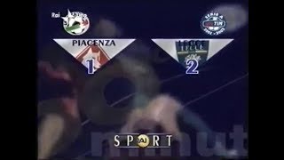 200102 2a  09092001 PiacenzaLecce 12 GautieriGiacomazziGiacomazzi Servizio 90°Rai1 [upl. by Sivahc312]