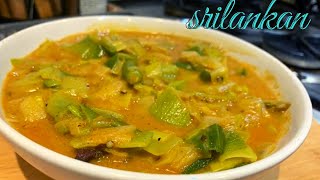 HOW TO MAKE LEEKS CURRY SRILANKAN STYLE  VEGETABLE RECIPES Dean’s kitchen [upl. by Ennael]