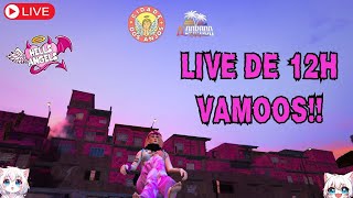 GTA RP 14  LIVE DE 12 HORAS VAMOOOOS [upl. by Ronyar348]