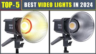 TOP 5 BEST Video Lights In 2024  Best Amaran 200x S Video Lights Review [upl. by Eiznekcam]