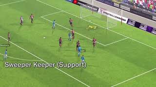 Sweeper Keeper on Atttack  FM24  FM24 Tactics [upl. by Vincenty]