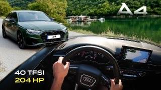 2024 Audi A4 40 TFSI quattro  the last one of its kind POV Test Drive [upl. by Eiramanad254]