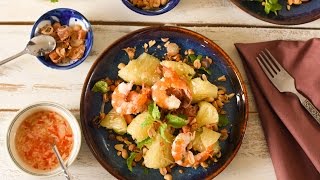 Pomelo Prawn Salad [upl. by Aroc]