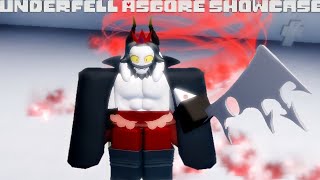 Underfell Asgore Showcase Undertale  Arena [upl. by Noiek]