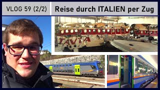 Zugreise durch ITALIEN  Nachtzug ICN  Wrack Itavia 870  Vlog 59 22 [upl. by Animlehliw]