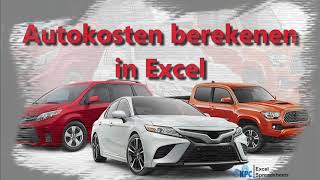 Autokosten berekenen in Excel ✅ [upl. by Fagaly793]