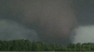 Storm Chasers Tornado Flattens 60 of Mapleton IA [upl. by Isabel]